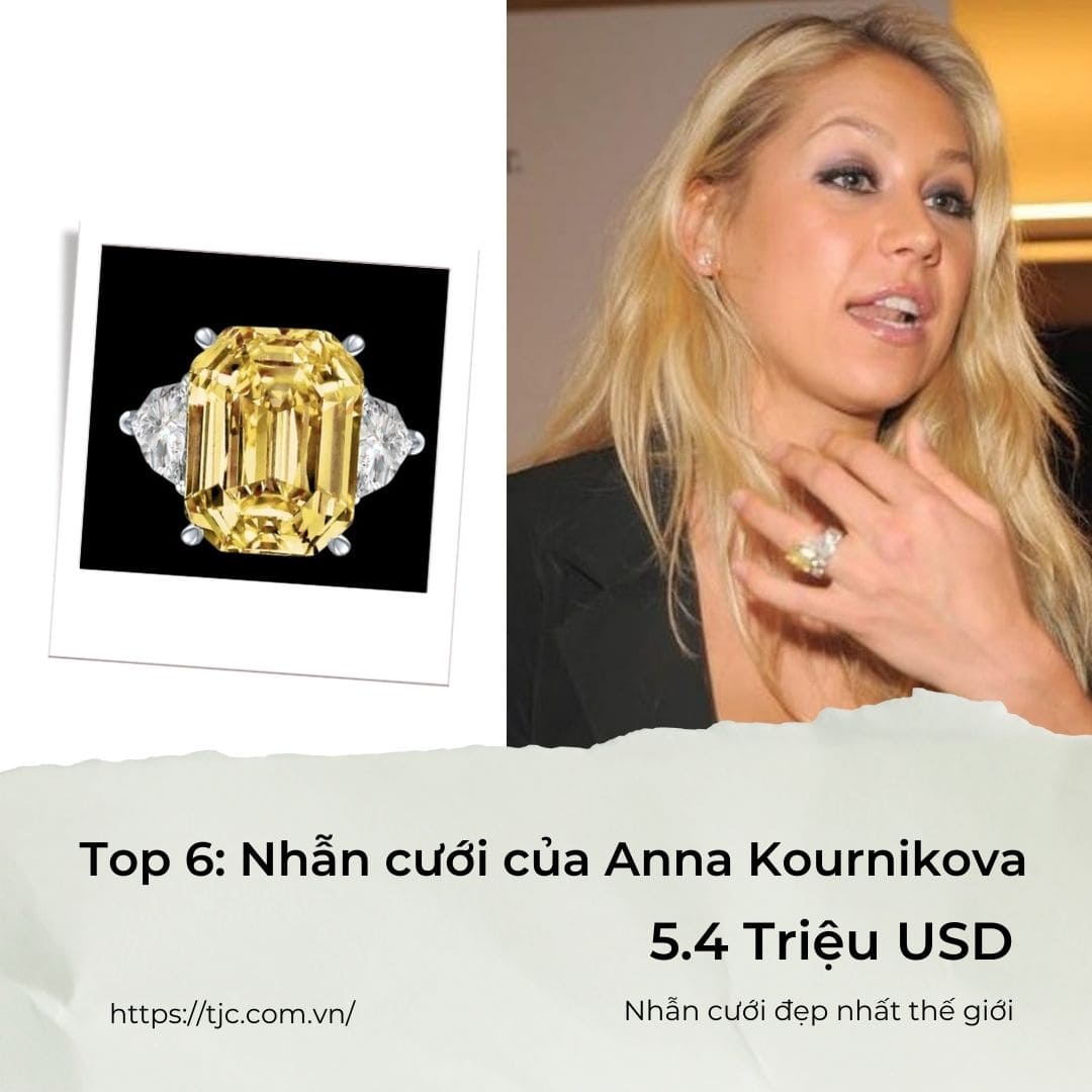 Nhẫn Cưới của Anna Kournikova