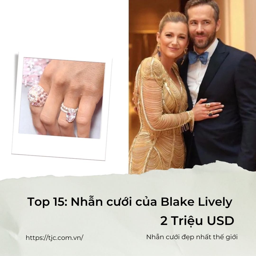 Nhẫn cưới Kim cương của Blake Lively