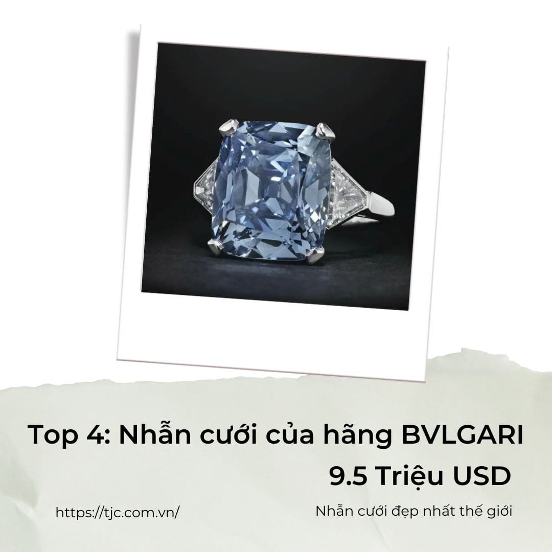 Nhẫn Cưới kim cương của hãng BVLGARI