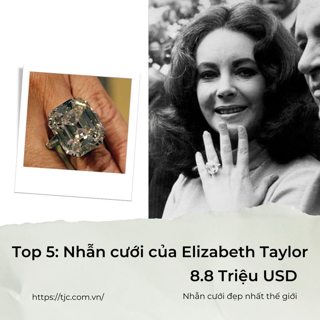 Nhẫn Cưới của Elizabeth Taylor