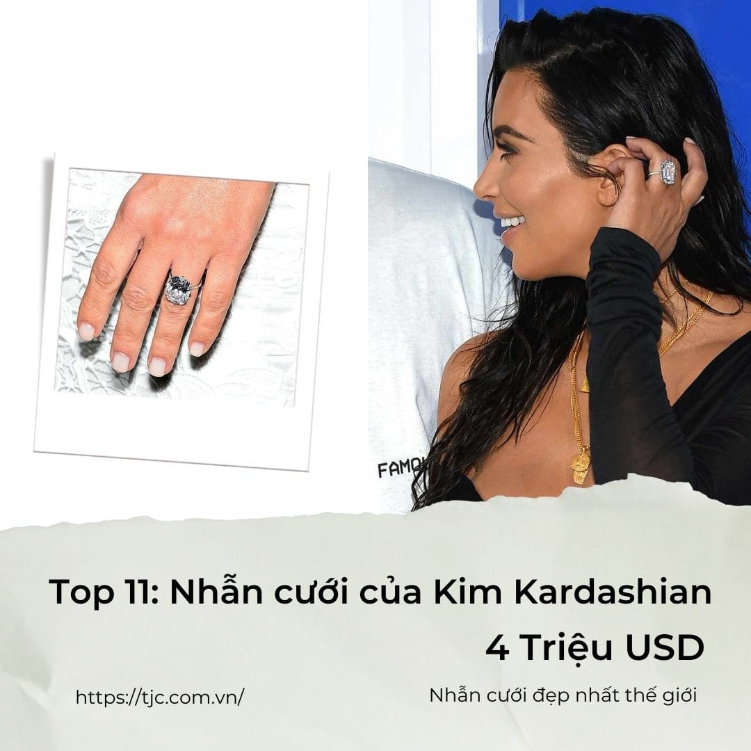 Nhẫn cưới của Kim Kardashian