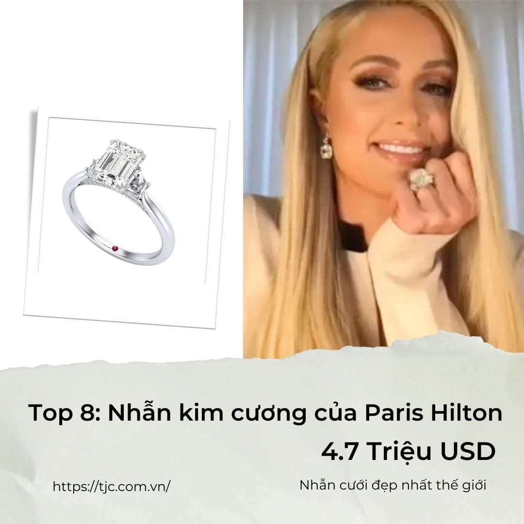 Nhẫn Kim cương của Paris Hilton