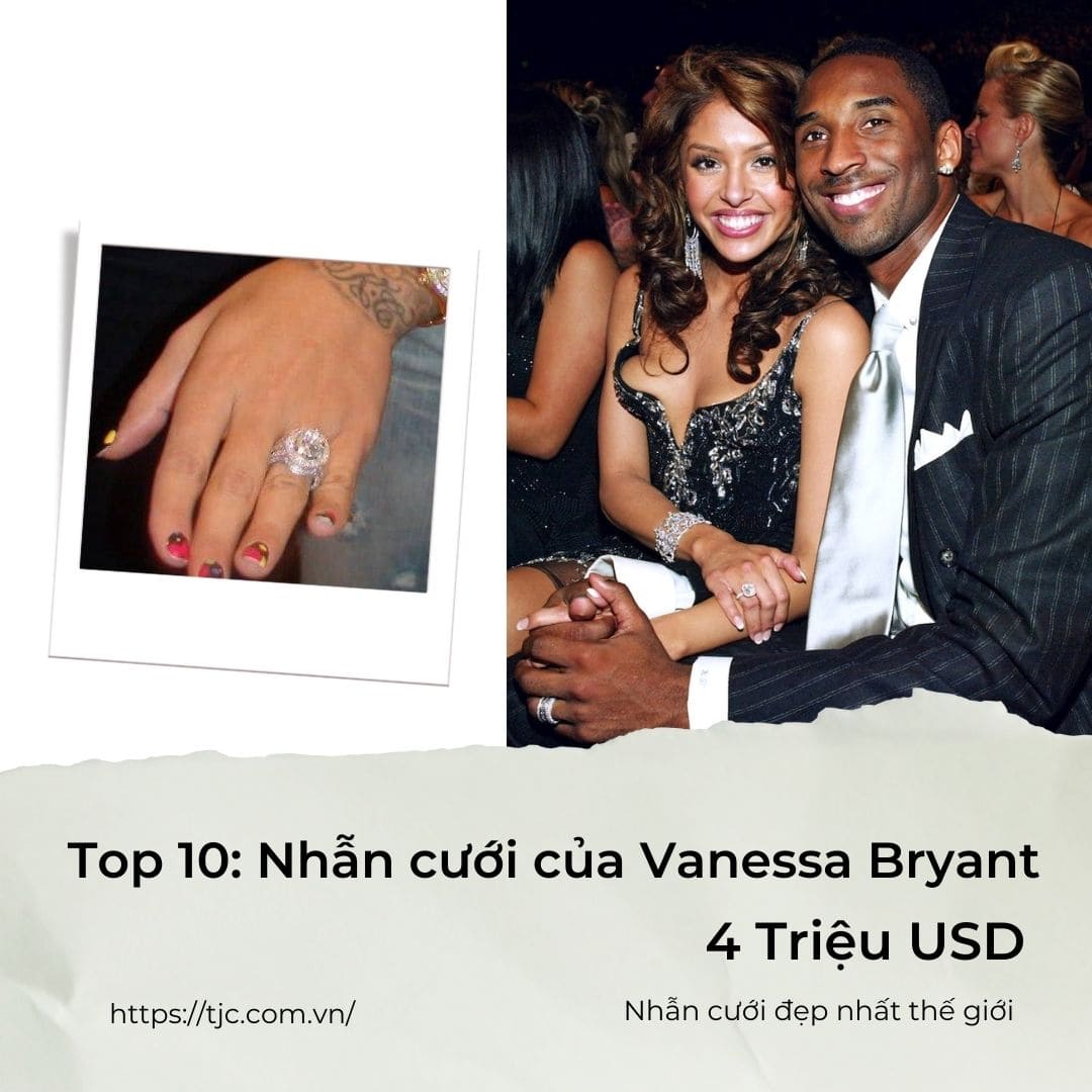 Nhẫn cưới của Vanessa Bryant