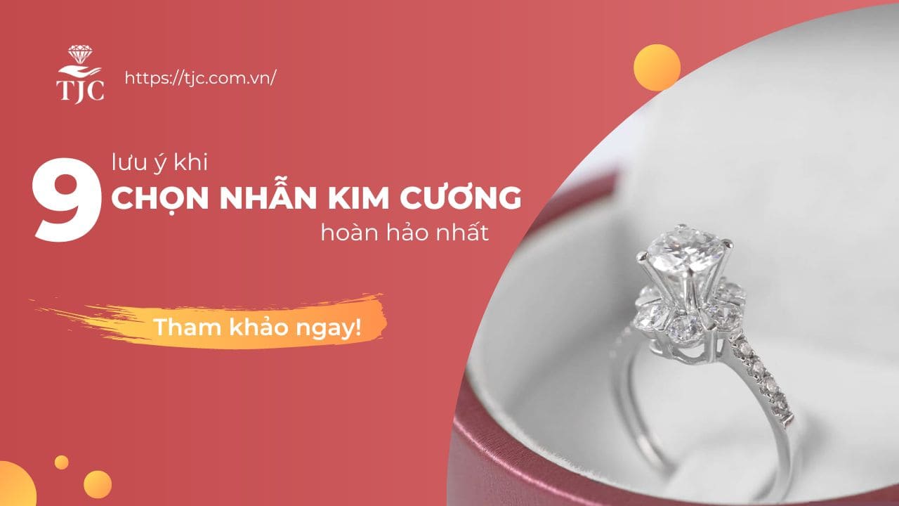 Địa chỉ chọn mua nhẫn cưới kim cương đẹp và uy tín